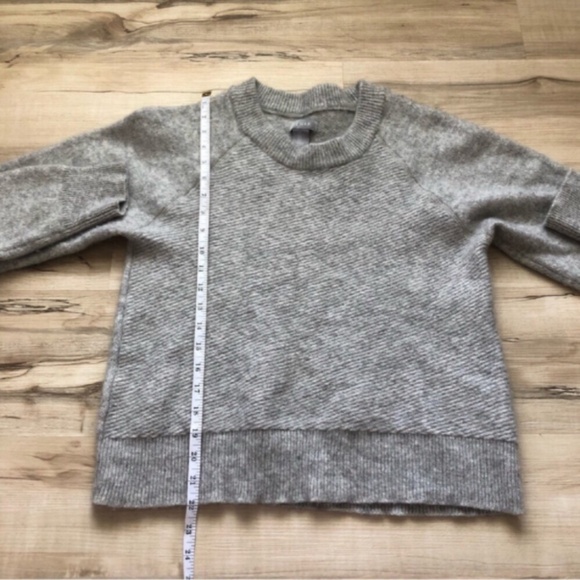 Kenar Grey Wool Blend Sweater - Picture 6 of 7